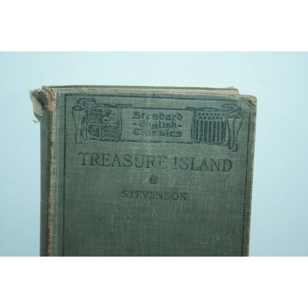 Standard English Classics Treasure Island by‎ Stevenson Edited by Hersey 1911 HC